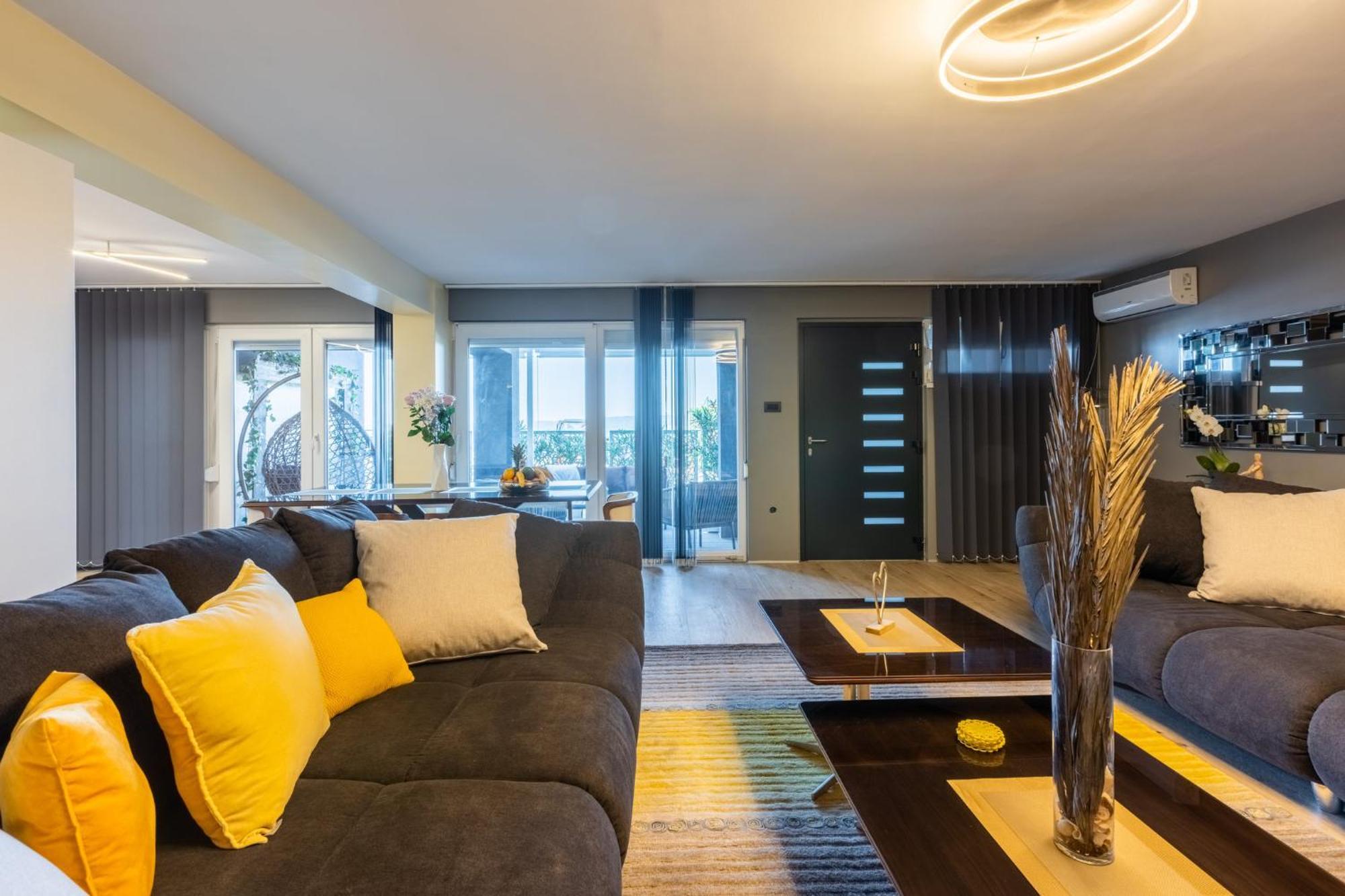 Panoramica Apartment With Whirlpool Crikvenica Eksteriør bilde