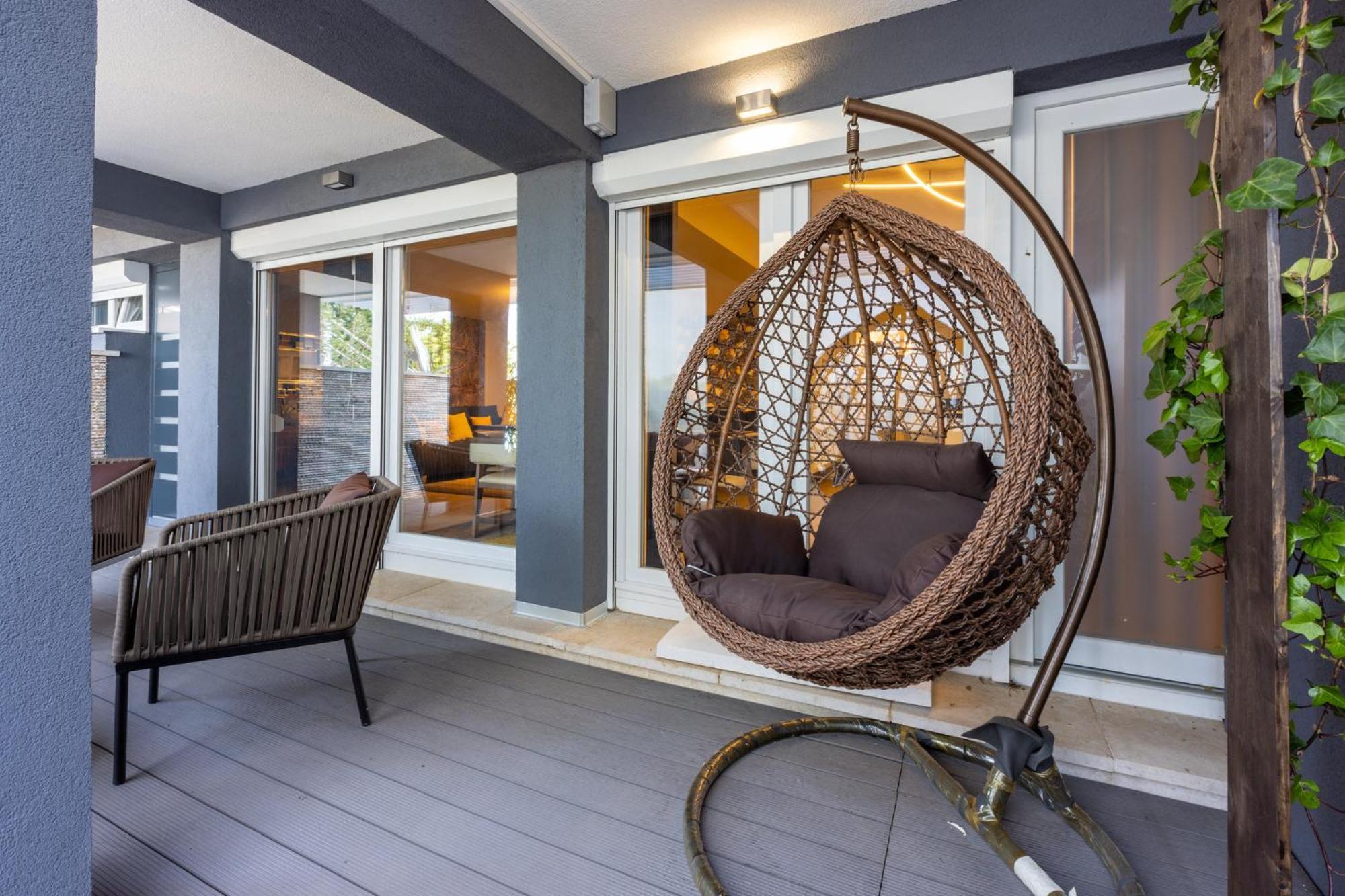 Panoramica Apartment With Whirlpool Crikvenica Eksteriør bilde
